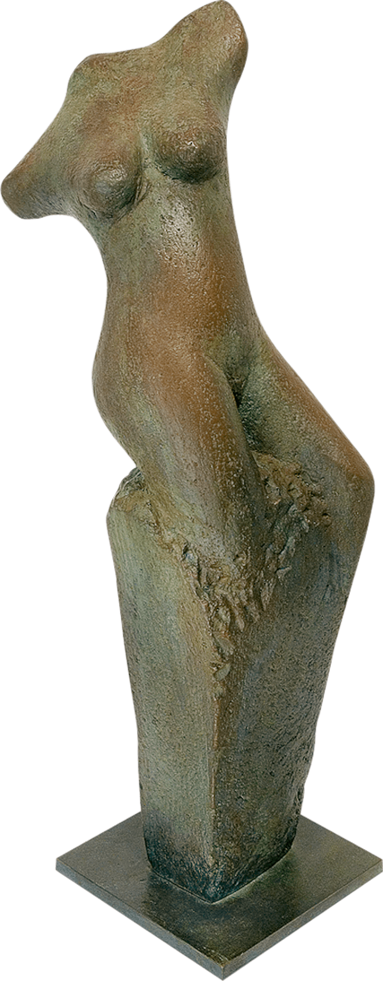 Bronzefigur Auferstehung des menschlichen Phönix von David Verstege