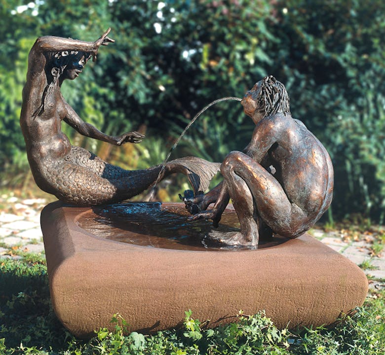 Bronzefigur Die Nixe von Kurt Grabert