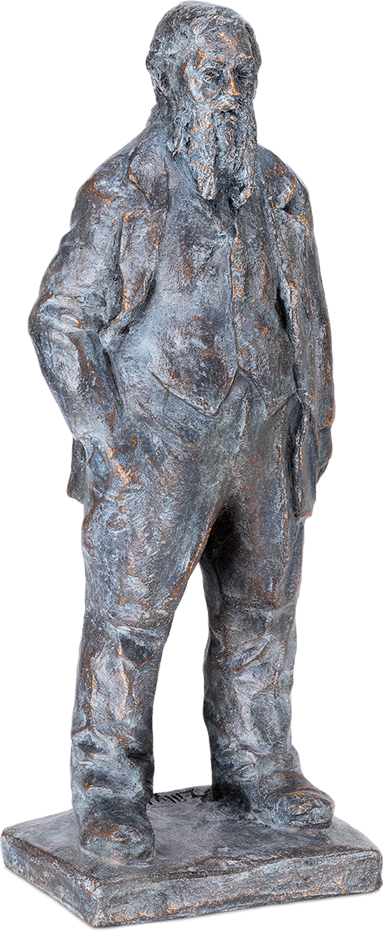 Bronzefigur Der Chef von Friedhelm Zilly