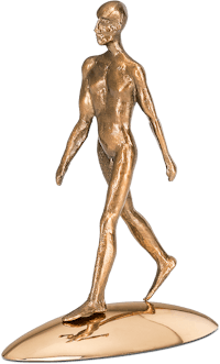 Bronzefigur Der Narr von Stefan Donhauser kaufen