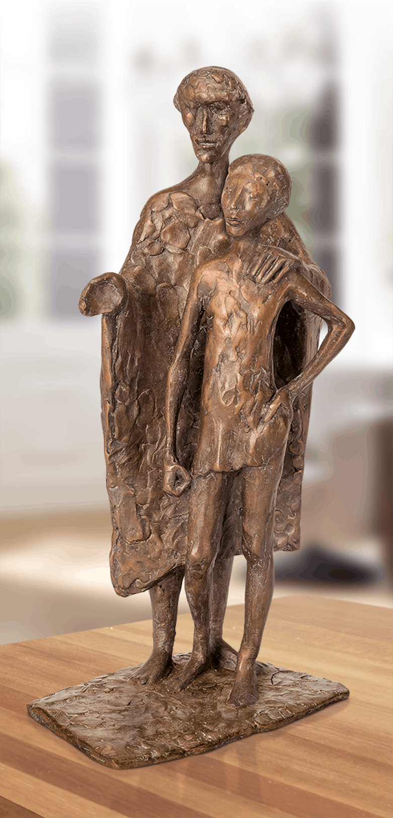 Bronzefigur Den eigenen Weg… von Manfred Welzel