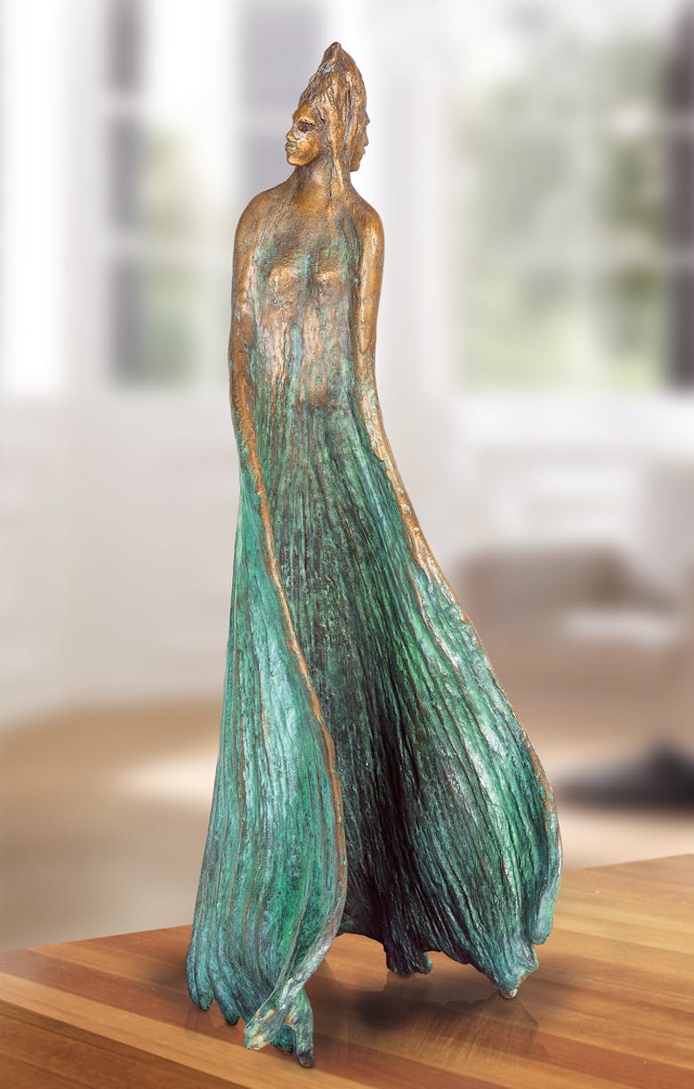 Bronzefigur Ginkgo Biloba von Maria-Luise Bodirsky