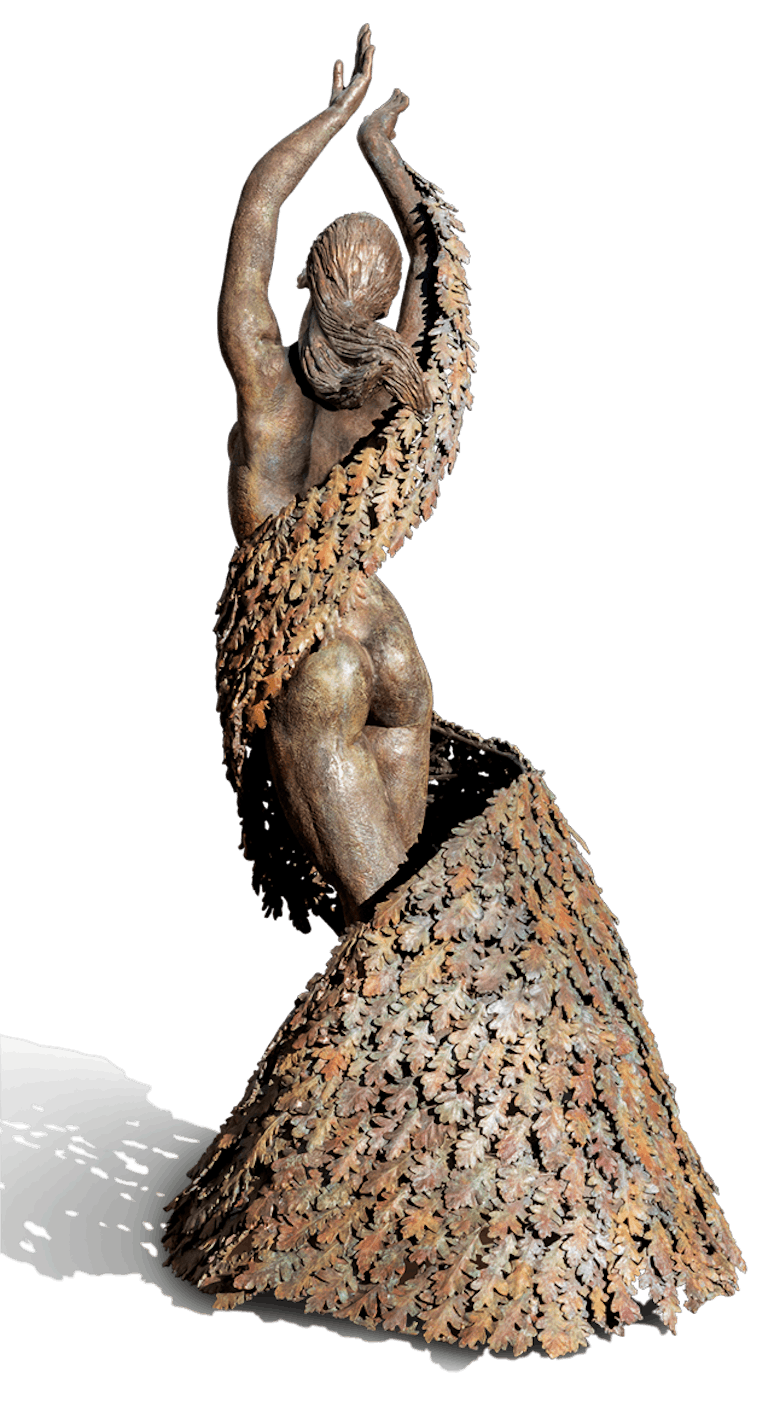 Bronzefigur Mother Earth Dancing von Beth Newman-Maguire