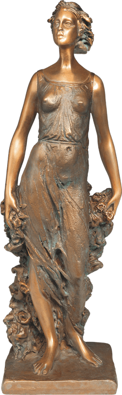Bronzefigur Frühling von Romano Cosci