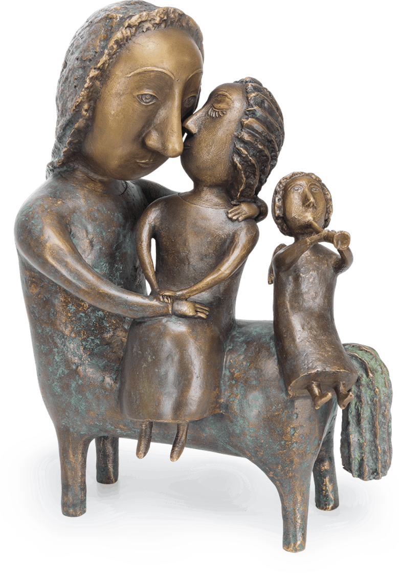 Bronzefigur Centaur von Natalia Obada