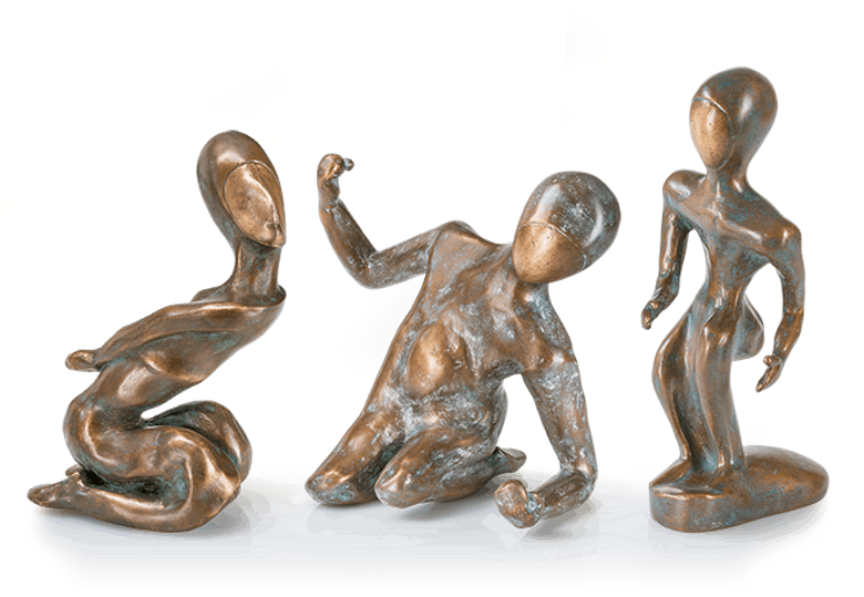 Bronzefigur Olympia von Sonja Marschner